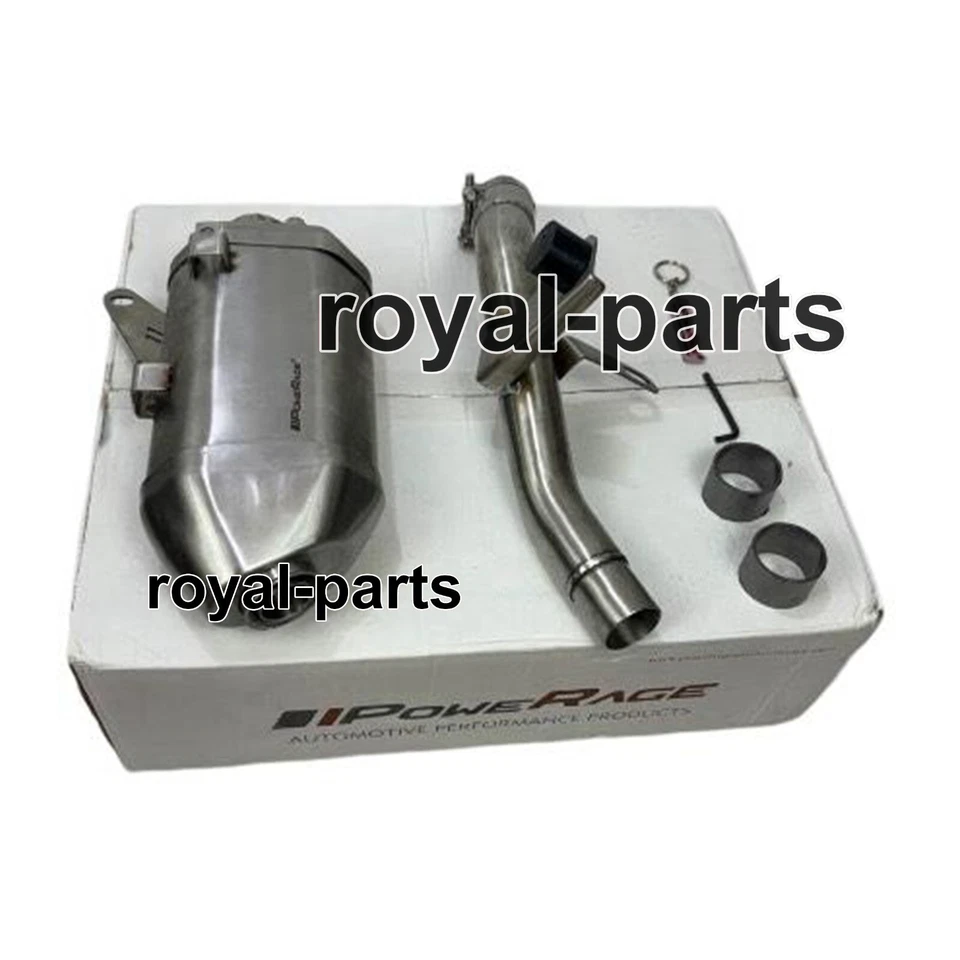 "POWERAGE SLIP-ON EXHAUST, SILVER" FIT FOR ROYAL ENFIELD NEW HIMALAYAN 450 - Image 2 of 4