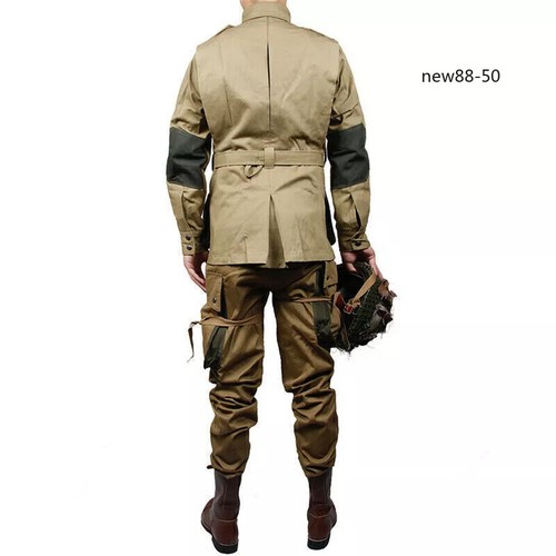 WWII US Airborne Field Army Fallschirmjäger M42 Herren Anzug Uniform Jacke Hose Set - Bild 3 von 12
