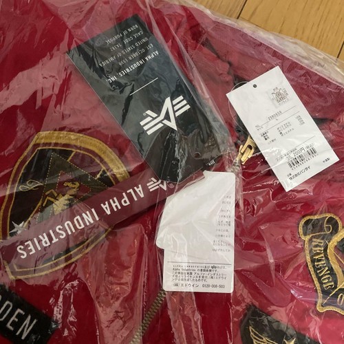 STRICT-G ALPHA INDUSTRIES LIGHT MA-1 "Mobile Suit Gundam" Johnny Leiden Size L - Picture 2 of 11