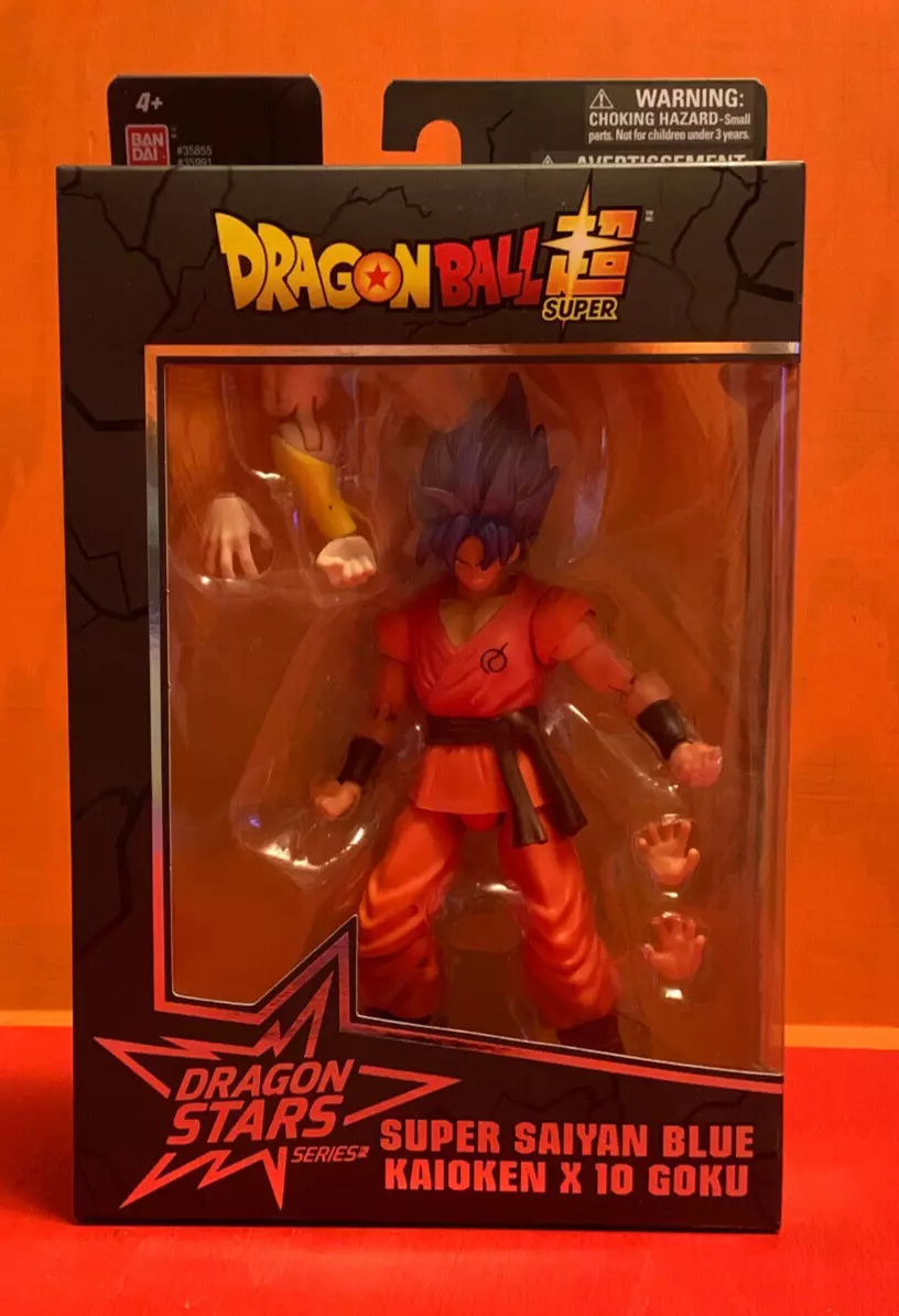 FIGURE DRAGON BALL SUPER - GOKU SUPER SAYAJIN BLUE - BANDAI - DS