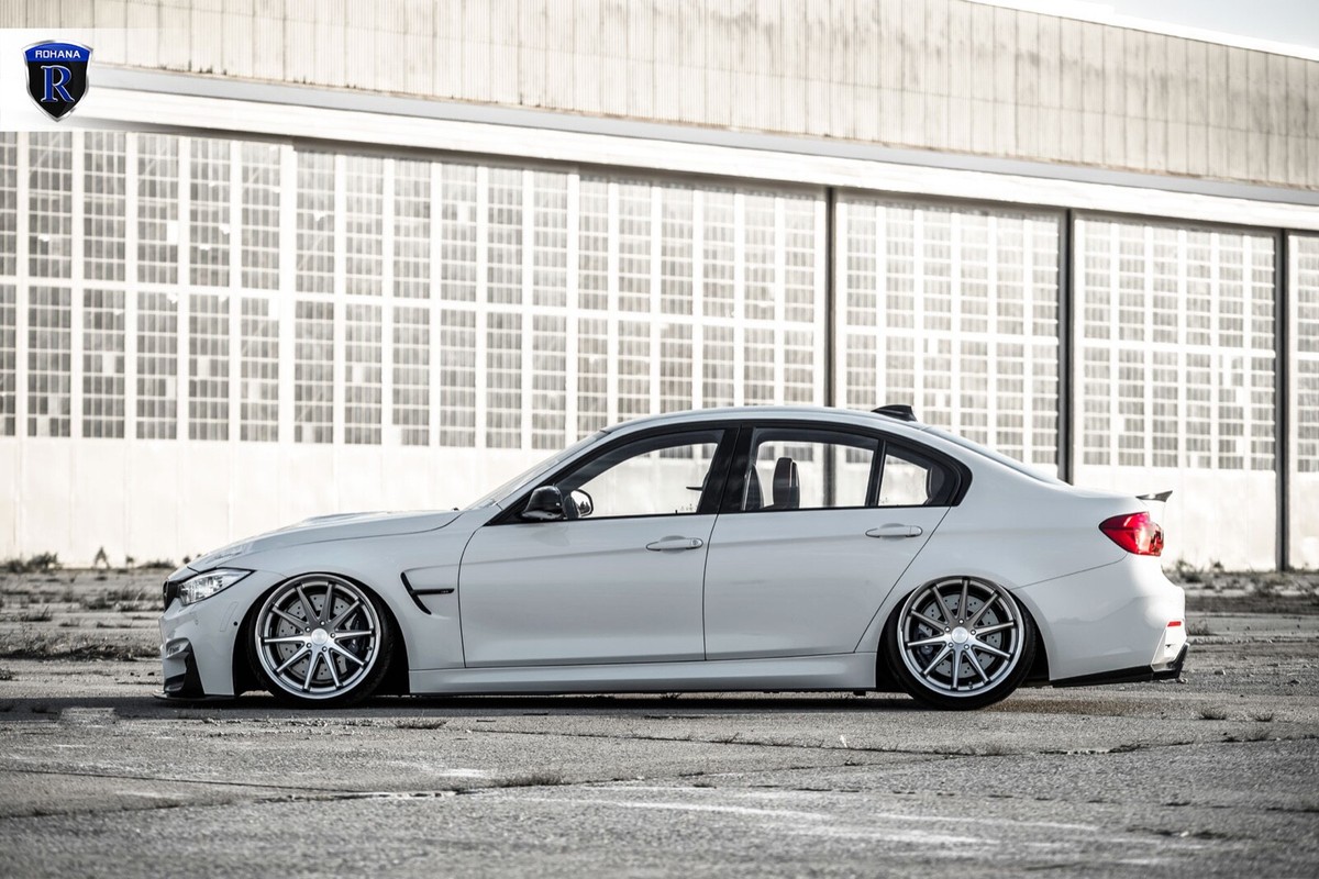 20” ROHANA RFC10 MACHINED SILVER WHEELS FOR BMW F90 M5 COMPETITION
