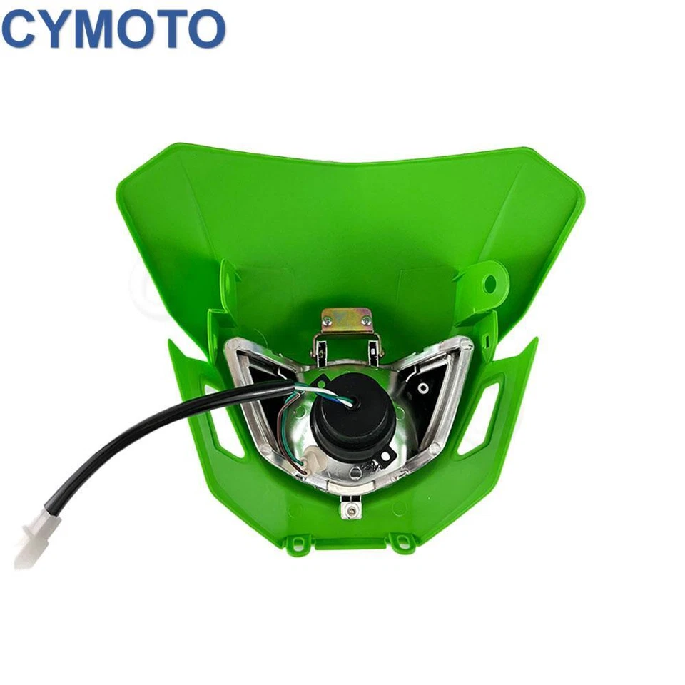 Dirt Bike Headlight For Kawasaki KX KDX KLX 110 125 140 250 300 400 450 650 450X — 第 4/4 张图片