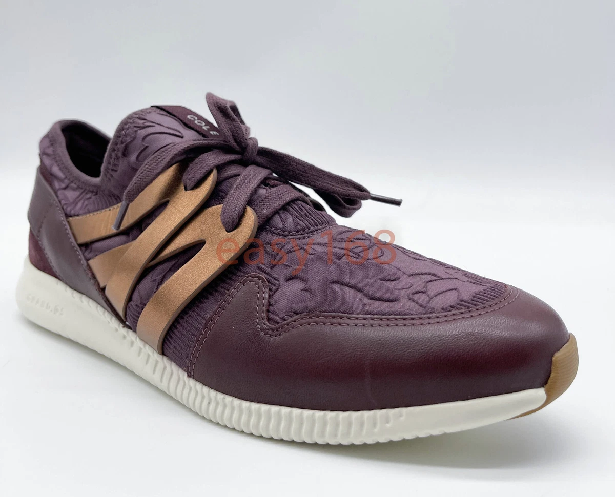 New Cole Haan 2.0 Studiogrand Trainer Sz 8.5 Berry Floral Walking