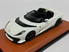 1/43 BBR Ferrari 812 competizione A Bianco Avus White Leather Base BBRC263D1
