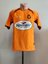 Football shirt soccer FC Mallorca Third 2004/2005 Vintage Real Jersey Orange S