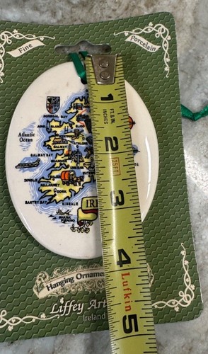 Liffey Artefacts Ireland IRISH Hanging Ornament Collection Porcelain *Choice* - Picture 20 of 20