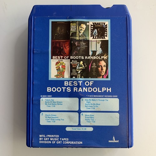 Boots Randolph Best of (8-Track Tape)