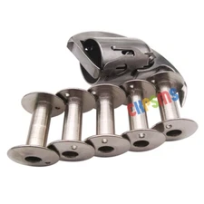 SHUTTLE HOOK & SHUTTLE BOBBINS 14530+14535 5PCS FOR SINGER 11-11,AILOR TG-360NR