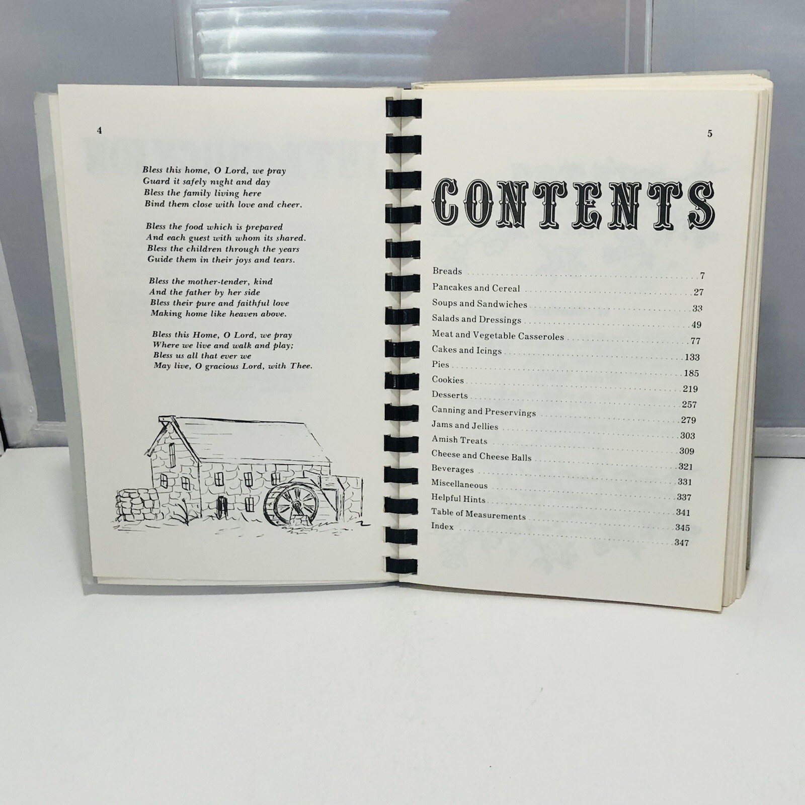 Lanc Co Amish Cookbook Lancaster County PA Spiral Bound 1982 Lapp