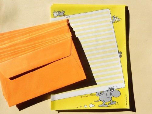 ❤️ MORDILLO VINTAGE 1985-1999 Carta Lettere Papel Papeis Letter Set BEST PRICE🤑 - Foto 6 di 22