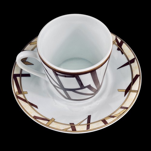 Antique Limoges Art Deco Demi Cup & Saucer Pillivuyt Depuis 1818 France 3 oz - Picture 3 of 5