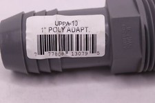 Adaptador de tubo gris polietileno 1" UPPA-10