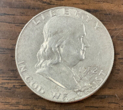 1952-D Franklin Half Dollar - Clamshell Lamination Error. | eBay