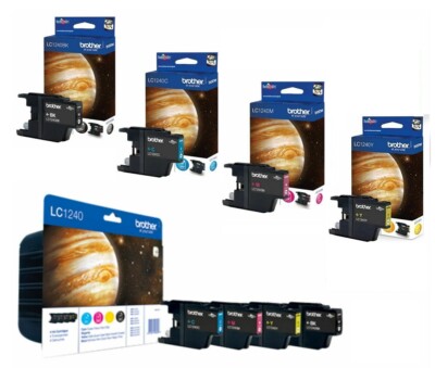 Brother LC1240, Tintenpatrone, DCP-J525W, DCP-J725DW, DCP-J925DW, MFC-J430W, SET