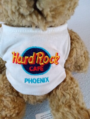 Hard Rock Cafe Teddy Bear Plush Toy Doll Phoenix Collectible bears