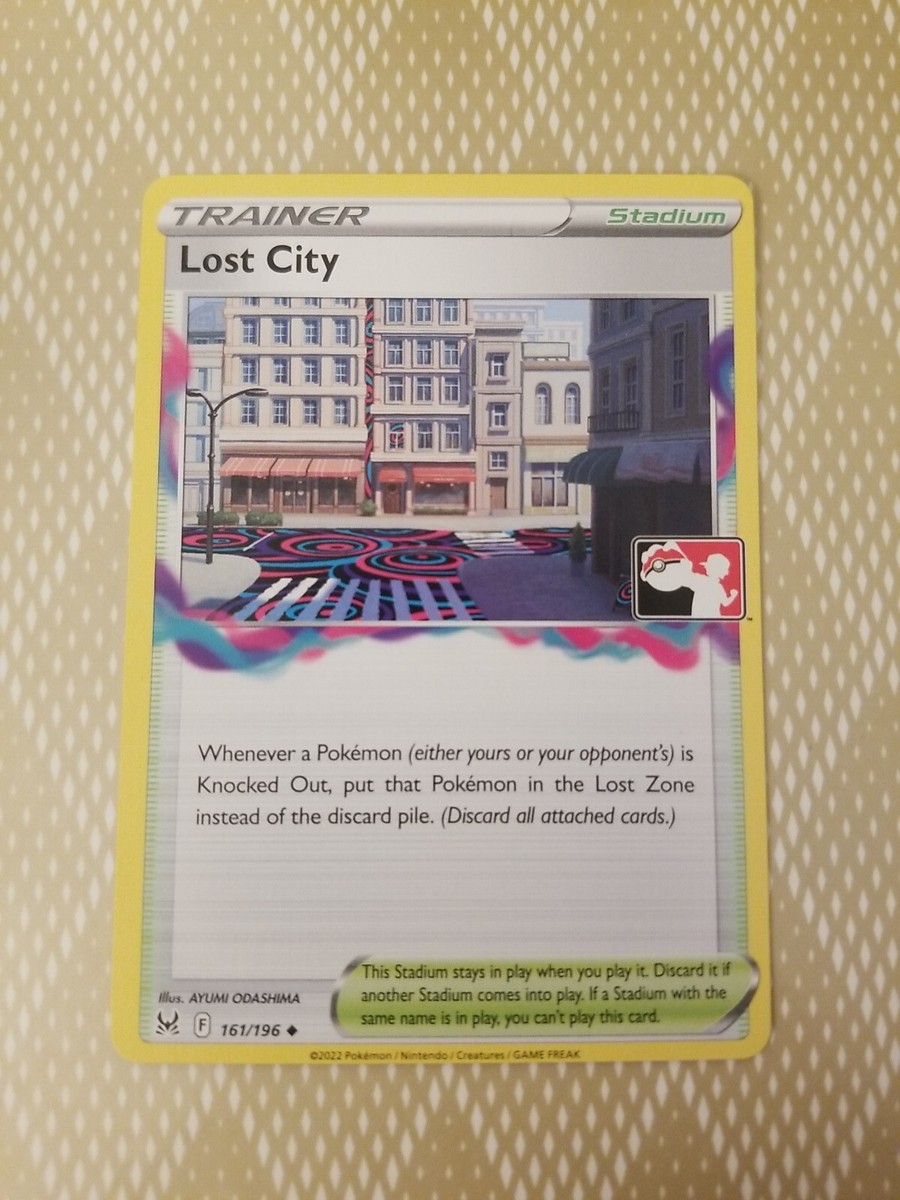 lost city pokemon card price Pokemon TCG Lost City LOR 161 (STD) Prize Pack S3