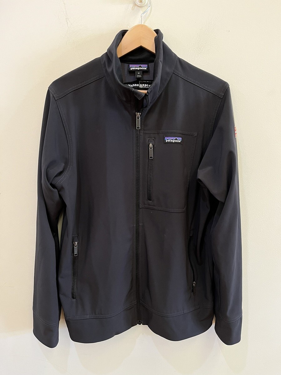 Patagonia Sidesend Jacket Mens Medium Black Full Zip Patagonia Sidesend Jacket Mens Medium Black Full Zip