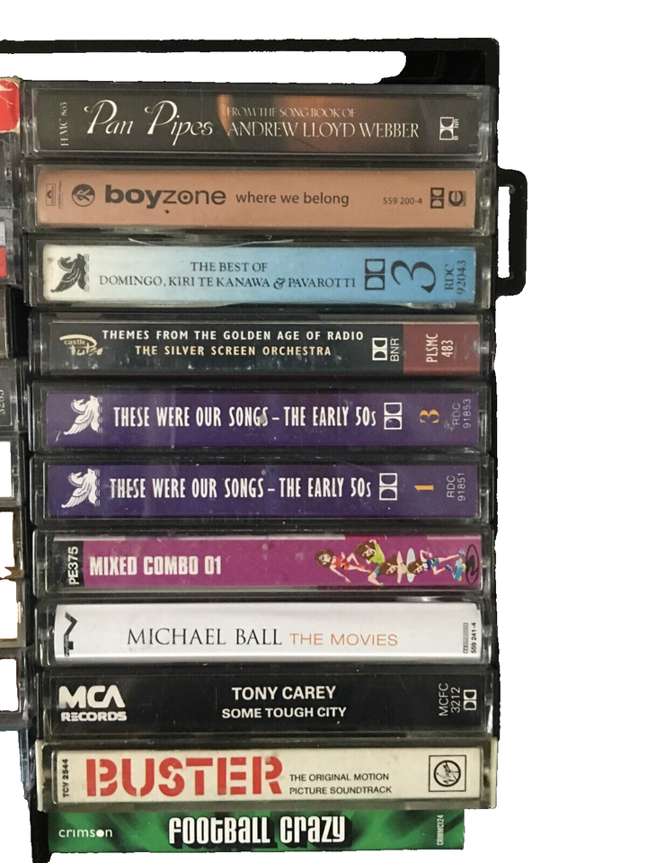 Cassette Tape Bundle Job Lot 40 Various Rock & Pop artists eBay