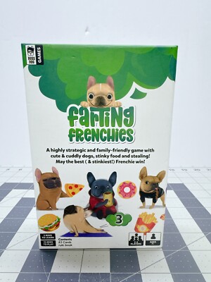 BOSS DOG GAMES Farting Frenchies - Fast-Paced, Simple, Strategic Card Game