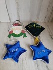 Welcome Santa Claus Noel Joy plush pillow hanging Xmas decor