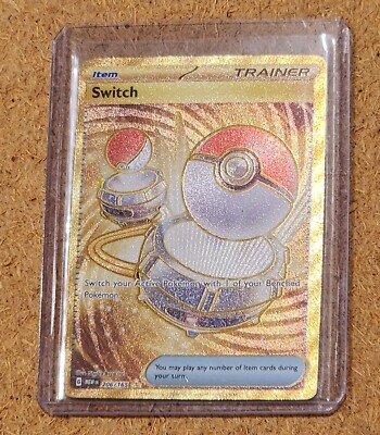 pokemon 151 switch card Switch Full Art Hyper Rare 209/165 SV2a 151 Pokemon Card Japanese –  RetroSniper.com main image 1