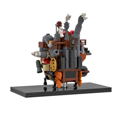 Howl's Moving Castle Anime Mini Castle Building Toy Assembling Christmas gift - Picture 4 of 8