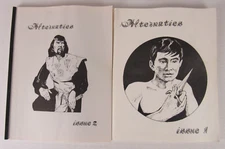 Star Trek Alternaties (1982) #1 & 2 K/S Slash Fanzines FN BF072