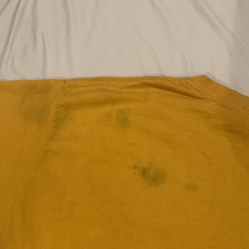 Thrasher Mark Gonz May 1994 Artwork Graphic Skate T-Shirt Gold Size L (Stains) - Picture 10 of 11
