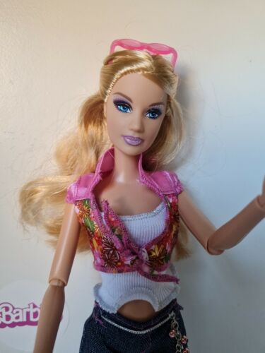 BARBIE MATTEL FASHION FEVER 2007 SUMMER #9541 BIONDA BAMBOLA DOLL - Foto 2 di 5