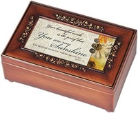 You Are My Sunshine Walnut Finish With Brushed Gold Rose Trim Jewelry Music Box on sale You Are My Sunshine Walnut Finish With Brushed Gold Rose Trim Jewelry Music Box on sale