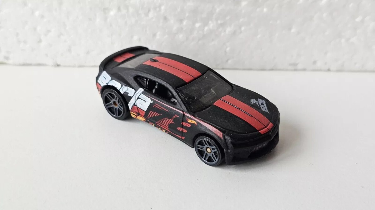 HOT WHEELS 2016 CAMARO SS DHP14 BLACK RED BORLA | eBay