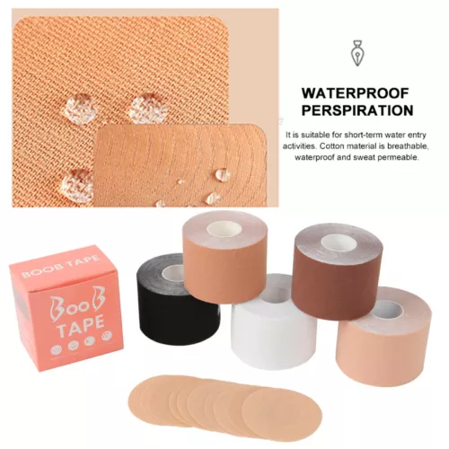 Boob Tape Bra, Breast Lift Tape for Contour Lift & Fashion Invisible Push Up Bra - Picture 17 of 31