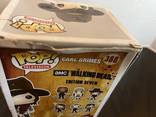 Carl Grimes The Walking Dead Funko Pop #388. Damaged Box. See Pics - Picture 8 of 12