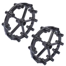 Set of 2 Rear Track Drive Wheels 631-0002 For Track Snow Blowers 3/4 inch Hub