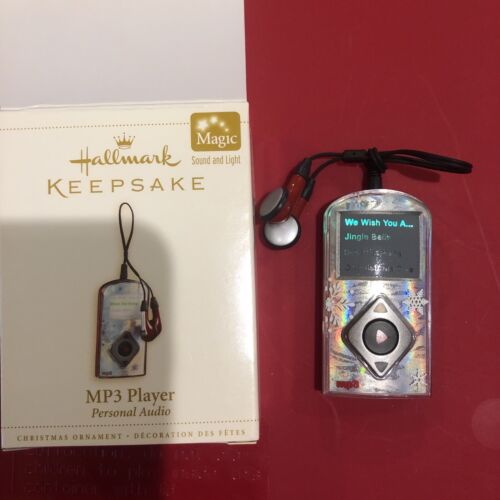 2006 Magic Hallmark Keepsake “MP3 Player” Christmas Ornament With Sound & Light - 第 1/10 張圖片