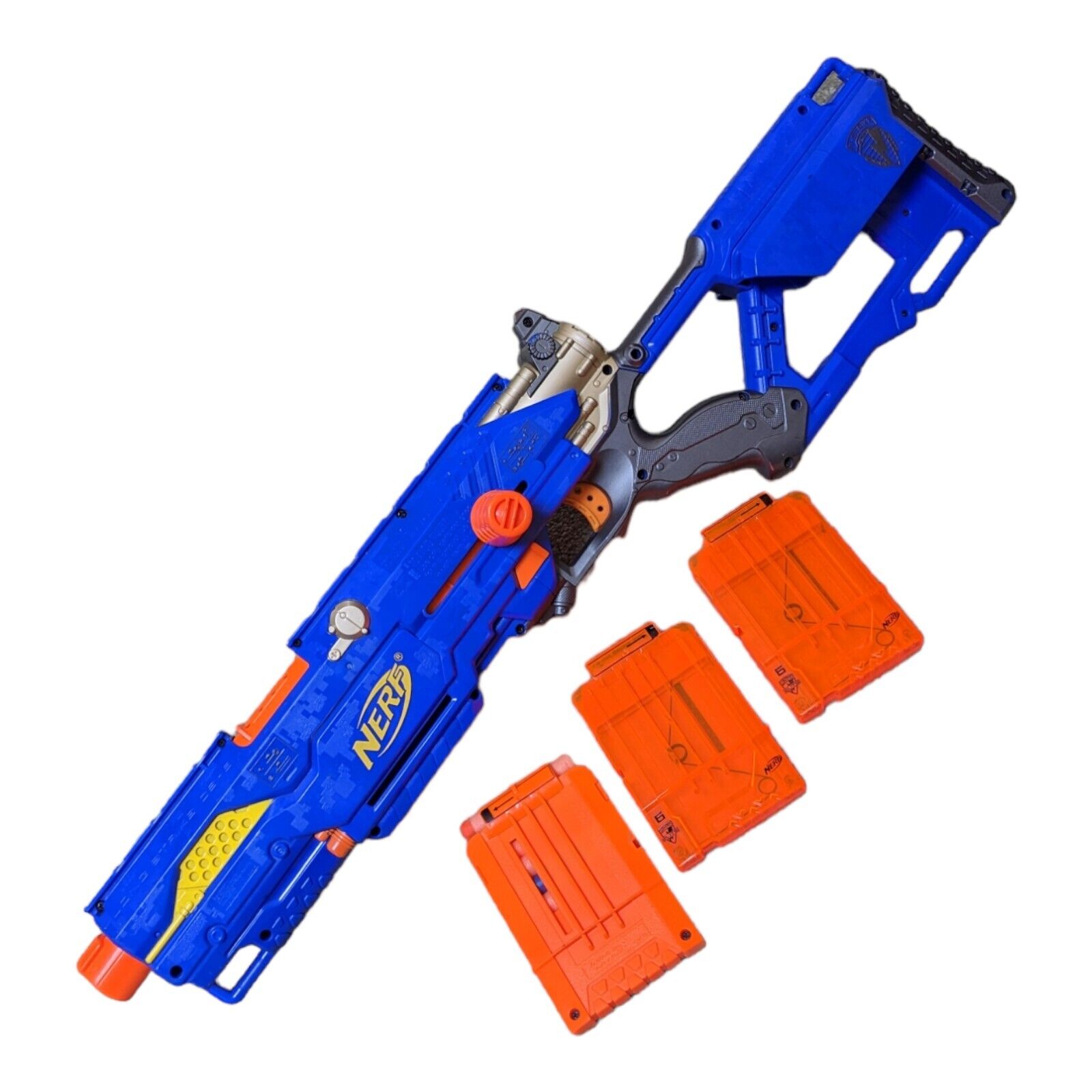  Nerf N-Strike Longstrike CS-6 Dart Blaster