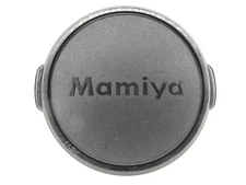 Mamiya 58mm Genuine Black Snap On Front Camera Lens Cap