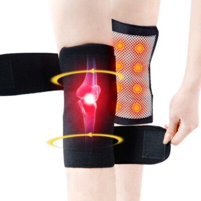 Magnetische Kniebandage Selbsterwärmend Thermotherapie Arthritis Schutz Stützkissen