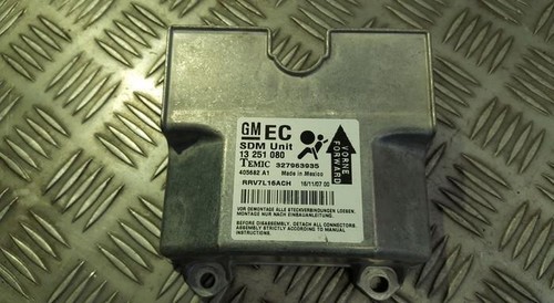 Opel Astra 2007  crash sensors module 13251080, 327963935 #391328-64