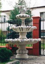Fontäne Vögel (S783) Springbrunnen Zierbrunnen Gartendeko Deko Steinguss 175 cm