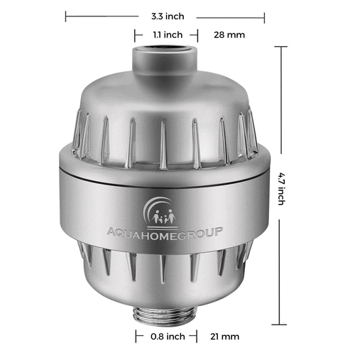 20 Stage Shower Filter with Vitamin C E for Hard Water Chrome Matte Color - Picture 5 of 8