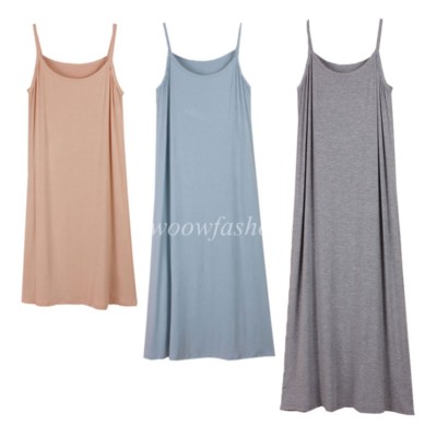 white tank top dress