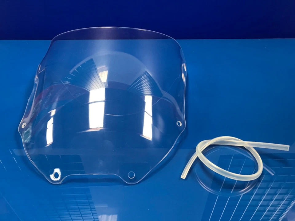 Pantalla estándar Honda CBR 900 RR 1994-1997, hecha en el Reino Unido, borde transparente Foto 4 de 4