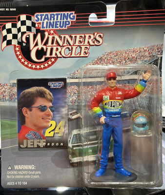 Jeff Gordon Figure, Starting Lineup Winner s Circle 1997 Hasbro NEW DuPont 24