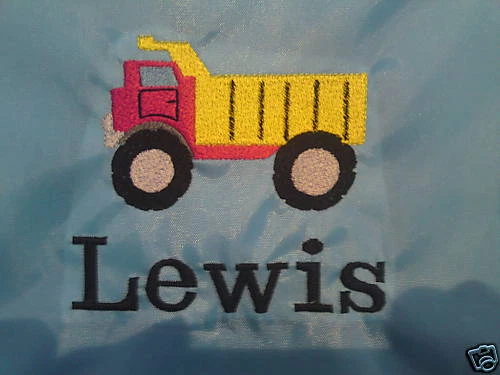 BAG BASE Personalisierter LKW Schul-/PE-/Turnstudio-/Baby-/Kordelzug Tasche