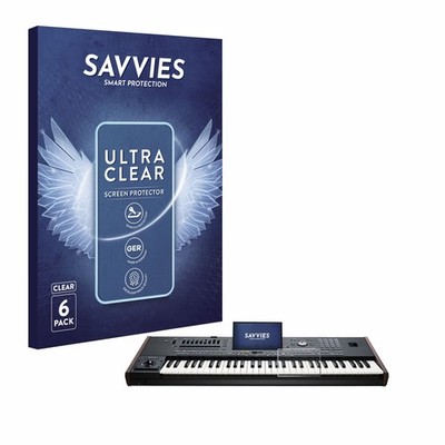6x Schutzfolie für KORG Pa5X Displayschutz