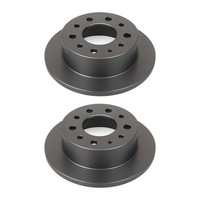 2 Bremsscheiben Hinterachse Voll Ø 79 Mm 16 Mm Valeo FüR U.A. Fiat Ducato