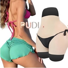 Silicone Fake Vagina Pants Hip Enhancer Transgender Panties For Crossdresser