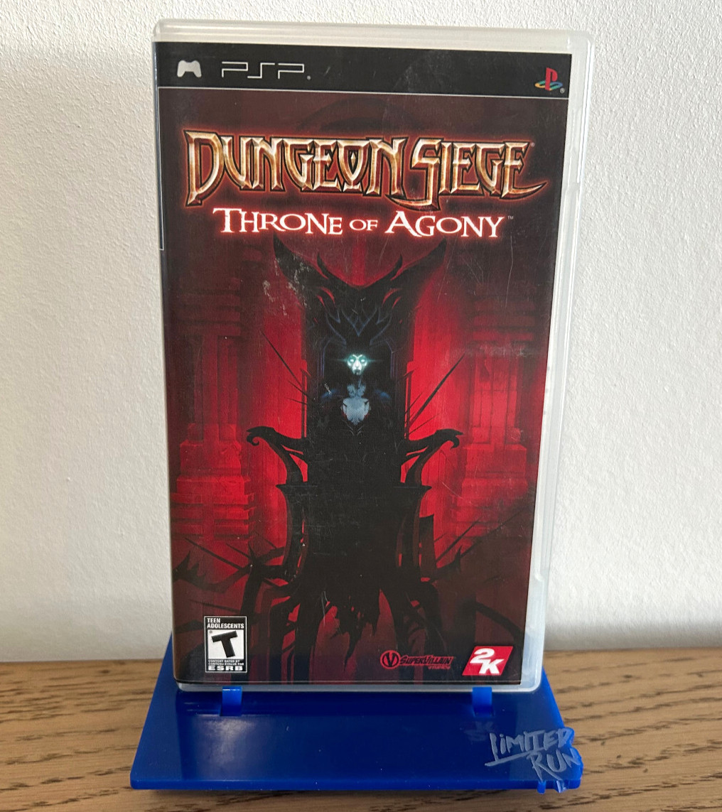 DUNGEON SIEGE THRONE OF AGONY - PSP - PAL FR - Complet