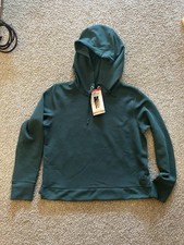    DKNY Sport Green Waffle Knit Hoodie   Women  s XS   New With Tags